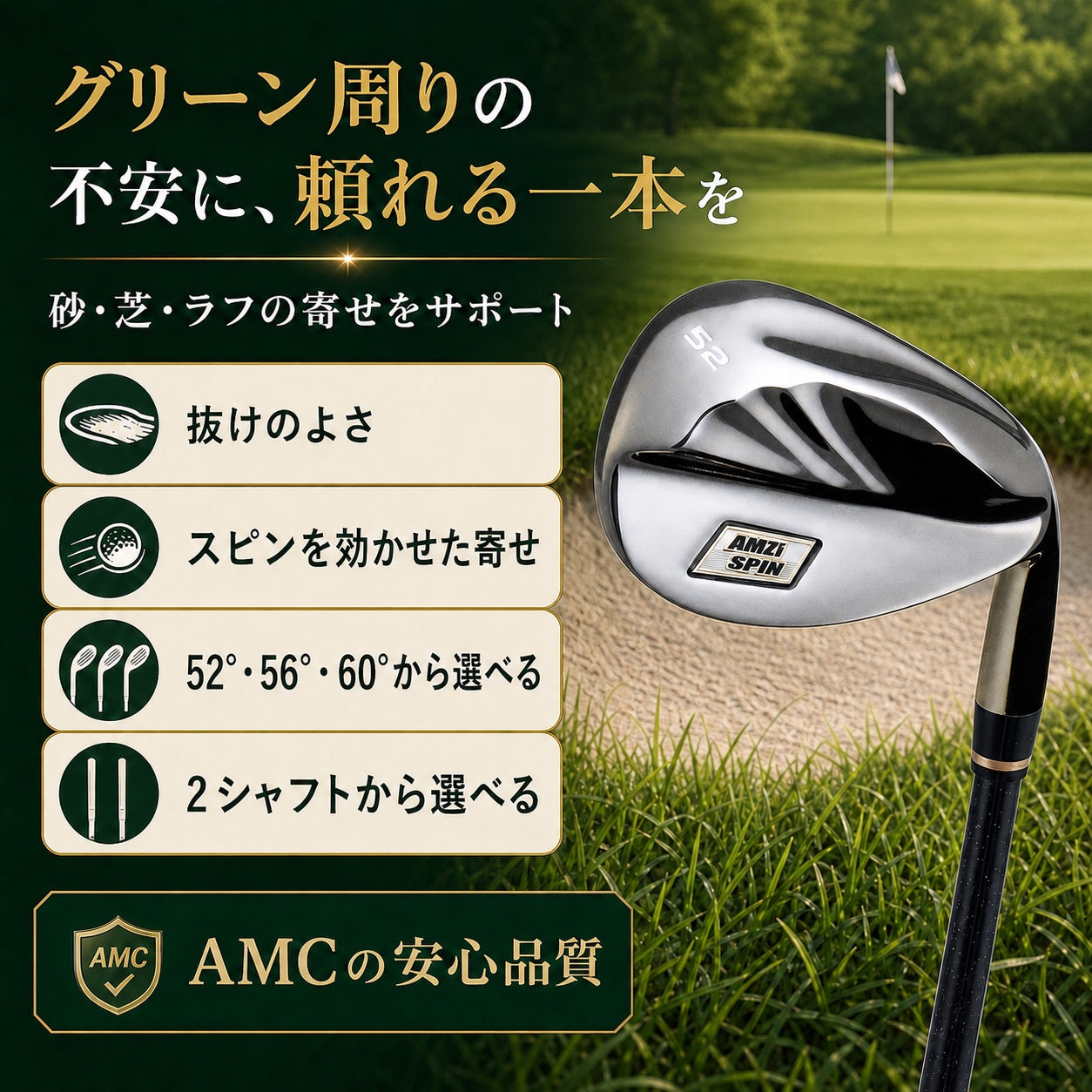 ウェッジ ニューアメージングウエッジ ウェーブファストソール