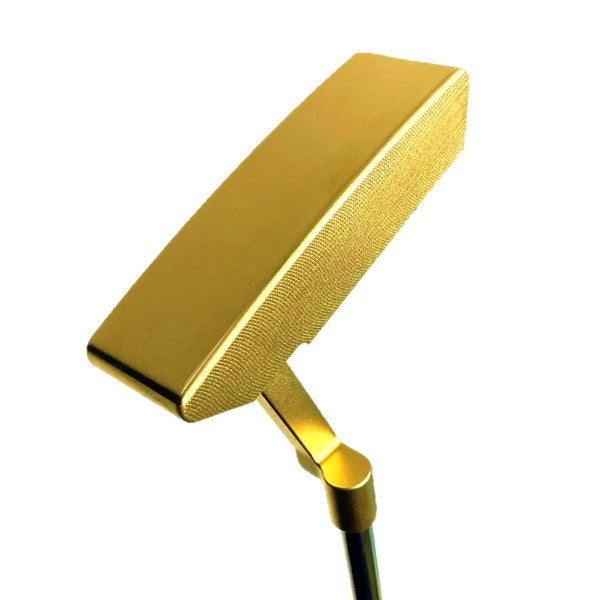 パター GOLD PUTTER ゴールド ピンタイプ 軟鉄削り出し ダブル