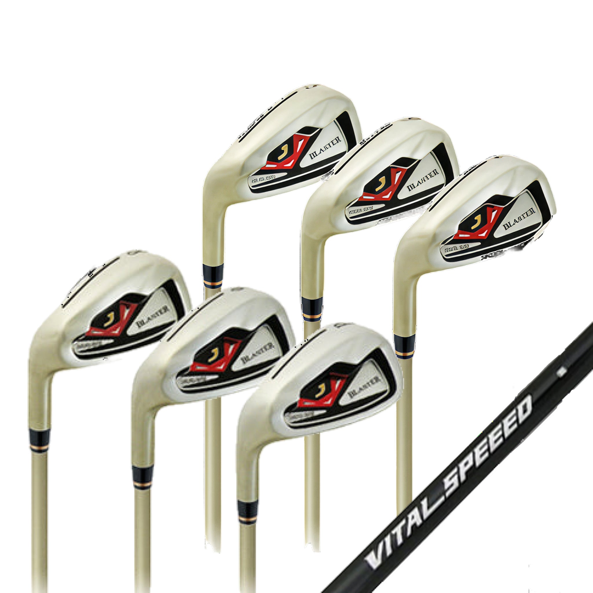 【美品】 Stature MS-70 アイアン 8本 レフティ ゴルフクラブ IRON LEFT BLASTER'J VITAL SPEEED 5番～PW 6set(レフティ ブラスター