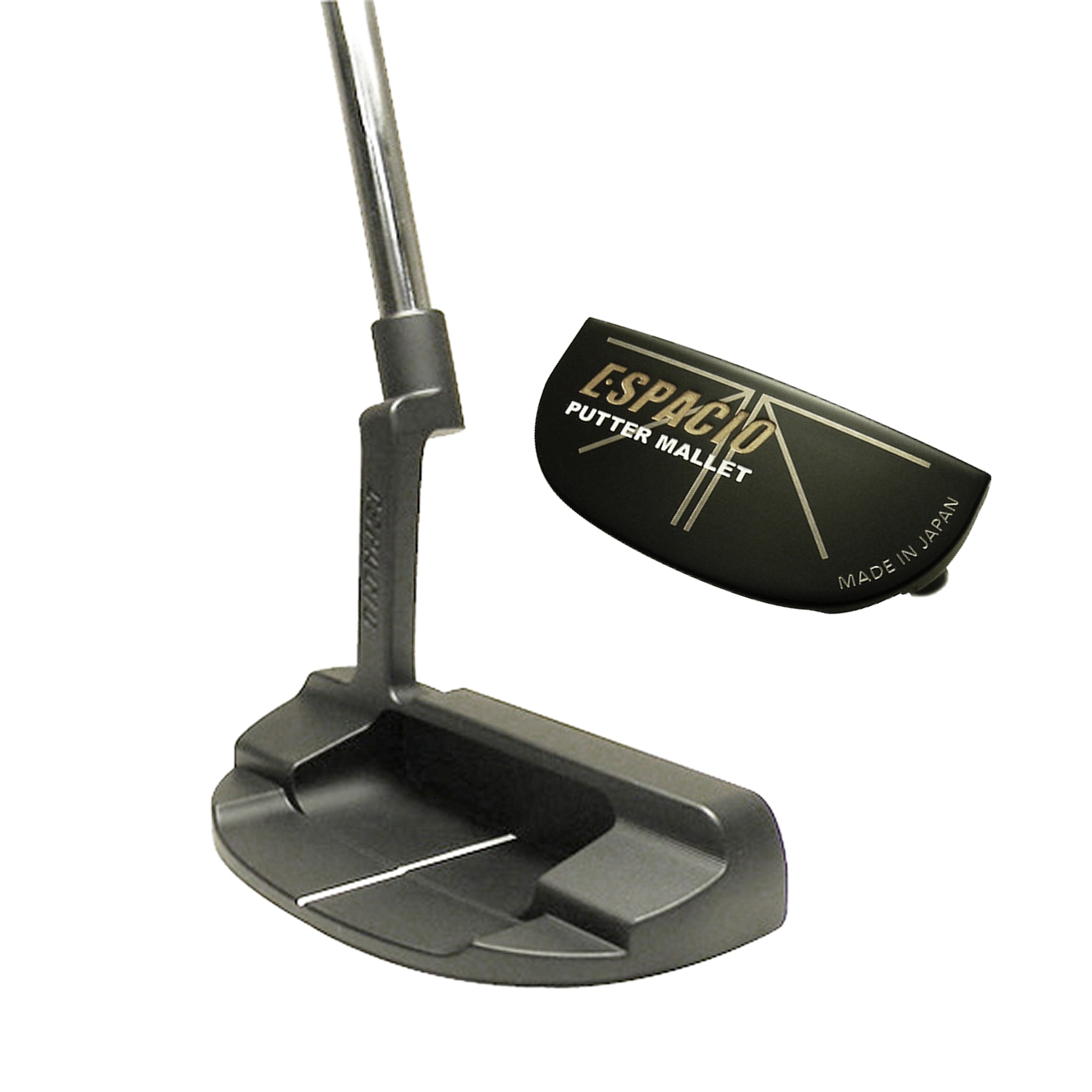 ESPACIO PUTTER MALLET TYPE ヘッドカバー付き(エスパシオ パター